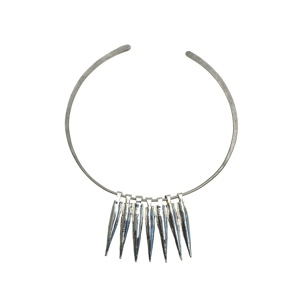 Bullet Silver 7 on Pure Titanium No:3 Choker by Atkinson-art, Cornwall, England , UK