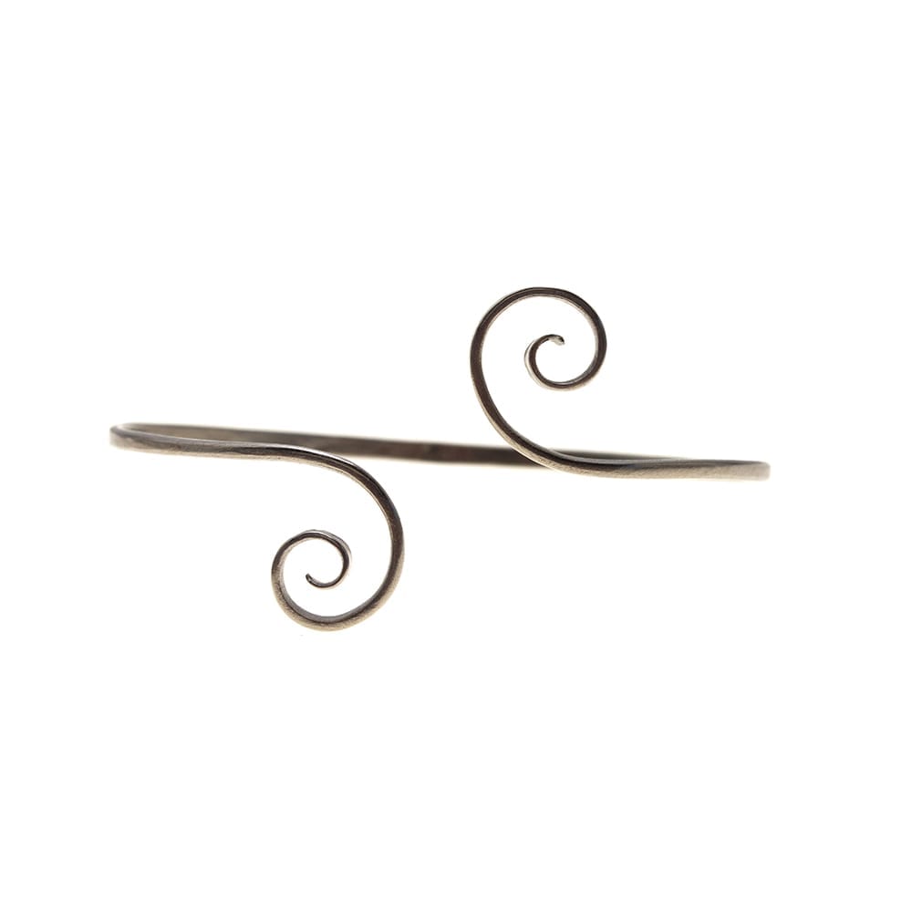Swirl Forged Titanium Bracelet by Atkinson-art, Cornwall, England, UK