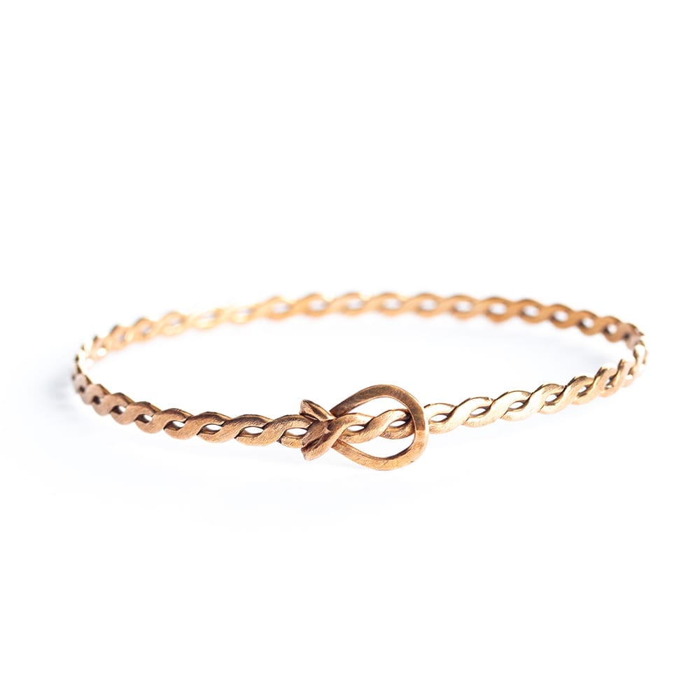 handmade bronze adjustable bracelet