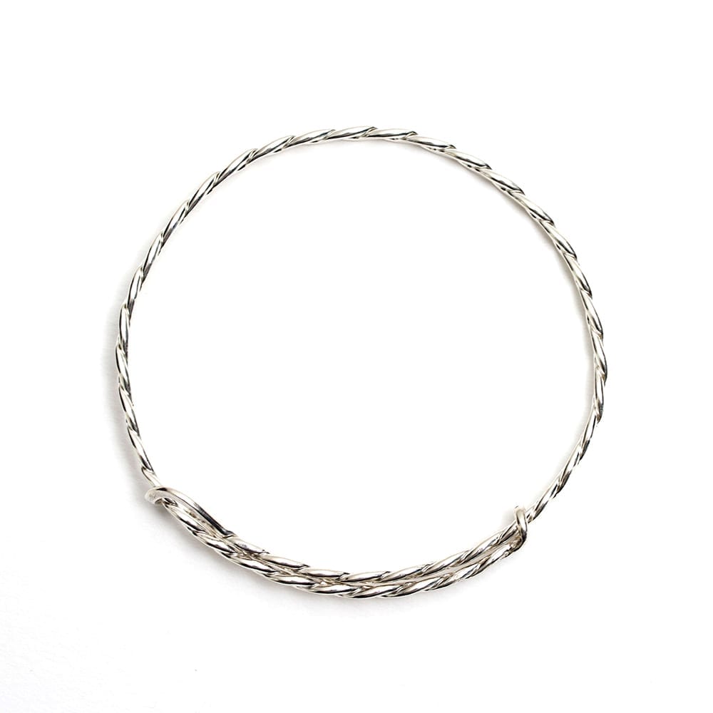 Sterling Silver Adjustable Bracelet - handmade in Cornwall by Atkinson-art.co.uk