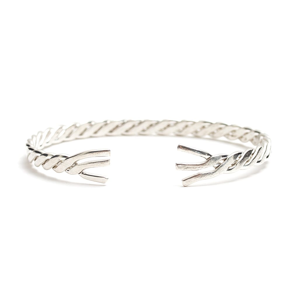 Sterling Silver Wrist Chain Bracelet - handmade in Cornwall by Atkinson-art.co.uk